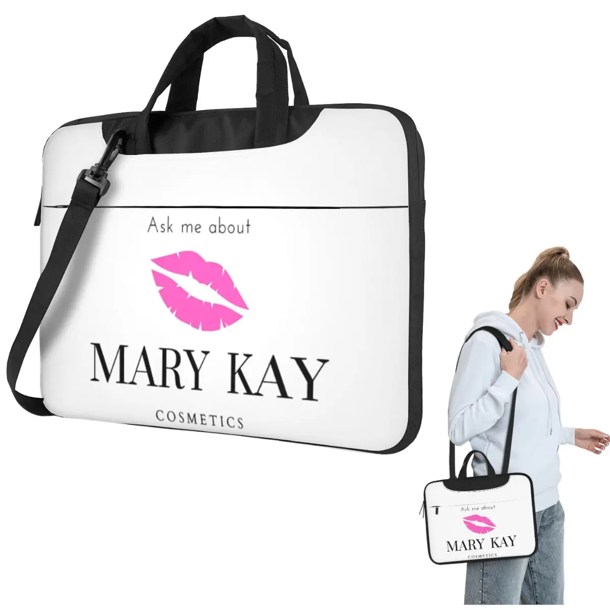 Спросите мне о Mary Kay, сумка через плечо для ноутбука, сумка для компьютера 13, 14, 15,6 дюймов, чехол для ноутбука Macbook Pro
Спросите мне о Mary Kay, сумка через плечо для ноутбука, сумка для компьютера 13, 14, 15,6 дюймов, чехол для ноутбука Macbook Pro