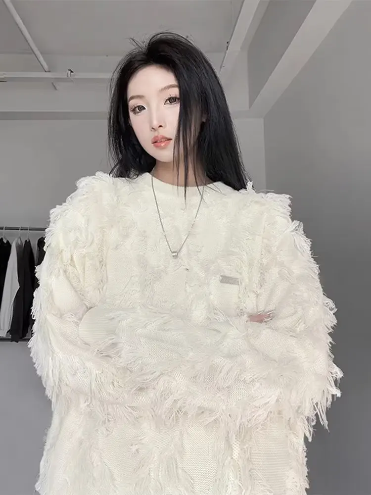 Retro Japanese Sle Men's Knitwear round Ne Tassel Sweater plus Size Color Loose Fit Winter Faion Casual Crew Ne...
Retro Japanese Sle Men's Knitwear round Ne Tassel Sweater plus Size Color Loose Fit Winter Faion Casual Crew Ne...