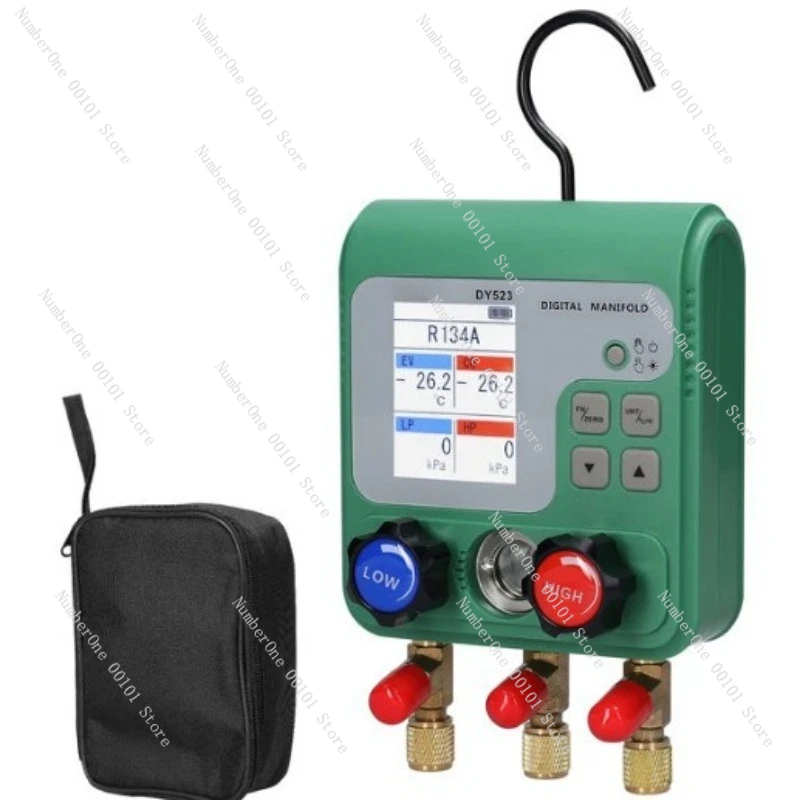 DY523 Automotive Air Conditioning Fluorine Vacuum Pressure Gauge Temperature Tester Valves Tool
DY523 Automotive Air Conditioning Fluorine Vacuum Pressure Gauge Temperature Tester Valves Tool