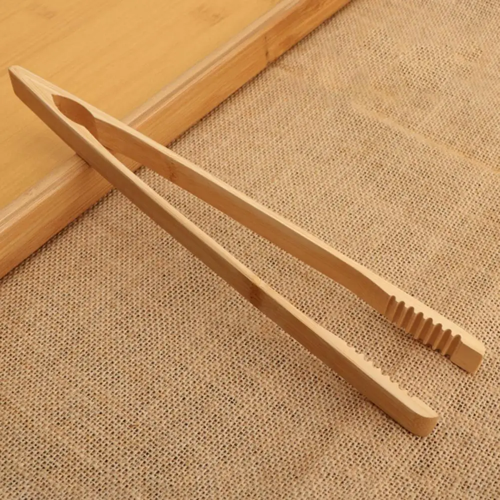 Kitchen Cooking Tongs Versatile Kitchen Gadgets Bamboo Toast Tongs for Cooking Food Clips Bacon Bread for Buffet for Salad
Kitchen Cooking Tongs Versatile Kitchen Gadgets Bamboo Toast Tongs for Cooking Food Clips Bacon Bread for Buffet for Salad
