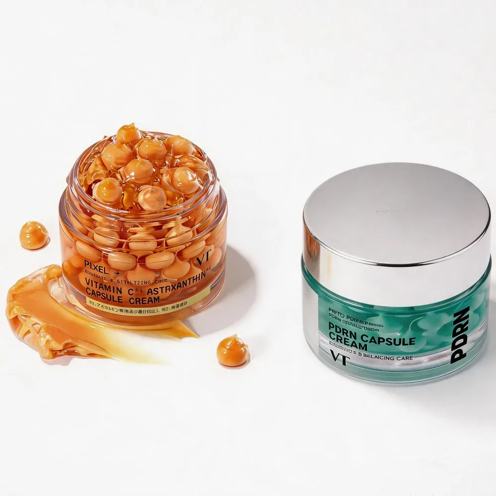 VT Hyaluronic Acid Multi Peptides PDRN Capsule Cream Vitamin C Astaxanthin Moisturizing Wrinkle Remover Brightening Skincare
VT Hyaluronic Acid Multi Peptides PDRN Capsule Cream Vitamin C Astaxanthin Moisturizing Wrinkle Remover Brightening Skincare