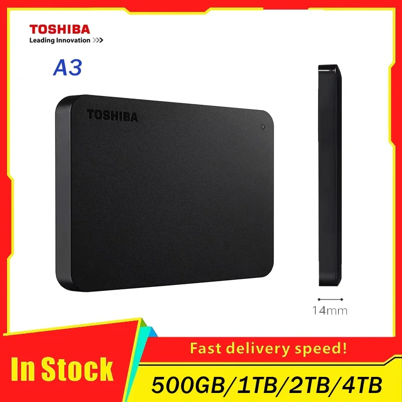 For Toshiba A3 HDTB410YK3AA Canvio Basics Portable External Hard Drive USB 3.0 Black 500GB 1TB 2TB 4TB 2026 New Arrival
For Toshiba A3 HDTB410YK3AA Canvio Basics Portable External Hard Drive USB 3.0 Black 500GB 1TB 2TB 4TB 2026 New Arrival