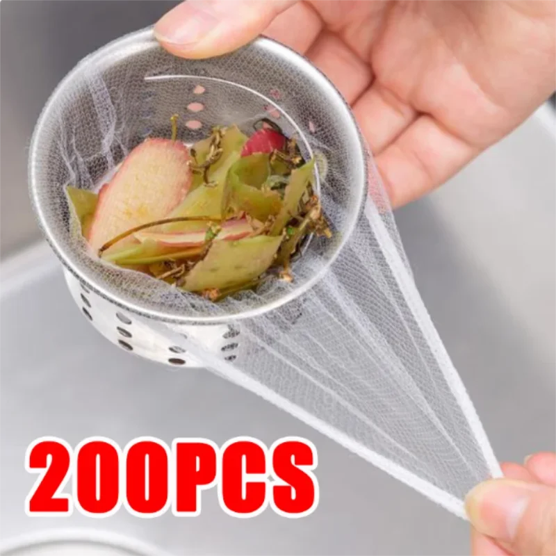 100/200pcs Disposable Kitchen Sink Filter Mesh Bags Strainer Drain Hole Anti-blocking Garbage Bag Cleaning Strainers Net
100/200pcs Disposable Kitchen Sink Filter Mesh Bags Strainer Drain Hole Anti-blocking Garbage Bag Cleaning Strainers Net