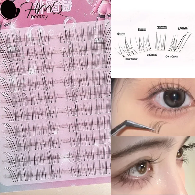 Fox Style False Eyelashes 10/6 Rows Glue-Free Diagonally Segmented Design Manga Lashes Mixed Tray Natural Look Fake Eyelashes
Fox Style False Eyelashes 10/6 Rows Glue-Free Diagonally Segmented Design Manga Lashes Mixed Tray Natural Look Fake Eyelashes