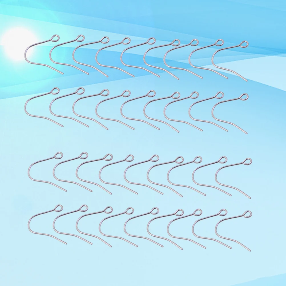 100 Pcs Ear Wires Earrings Holder DIY Parts Hook Simple Accessories Pendant Component
100 Pcs Ear Wires Earrings Holder DIY Parts Hook Simple Accessories Pendant Component