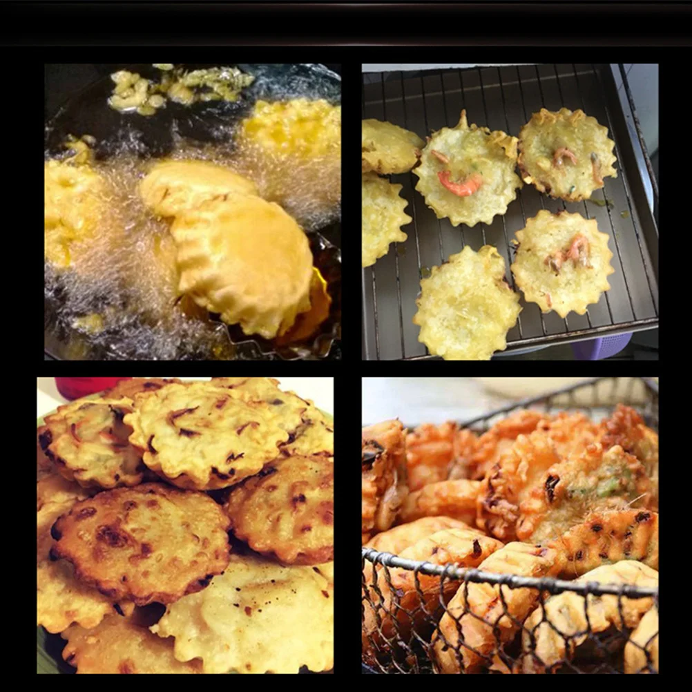 1Set Stainless Steel Frying Spoon and Tong Kitchen Tool with Wooden Handle for Fried Snack Cooking Non-Stick Oil Scoop Utensil
1Set Stainless Steel Frying Spoon and Tong Kitchen Tool with Wooden Handle for Fried Snack Cooking Non-Stick Oil Scoop Utensil