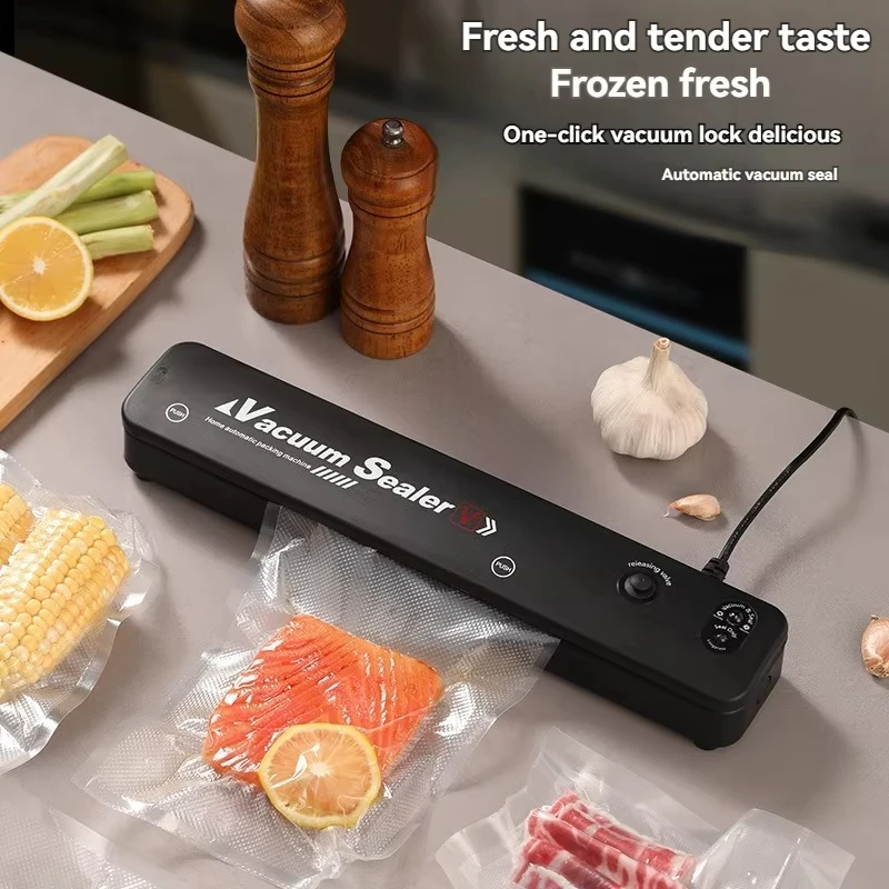 Food Sealing Portable Home Vacuum Kitchen Helper 220V Automatic Packaging Machine Food Vacuum Sealing Machine
Food Sealing Portable Home Vacuum Kitchen Helper 220V Automatic Packaging Machine Food Vacuum Sealing Machine