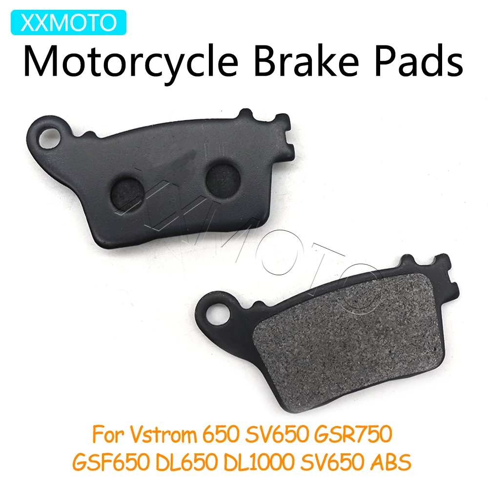 For Suzuki SV650 Vstrom650 GSR750 GSR 750 GSF650 DL650 DL1000 SV400 DL 650 1000 Motorcycle Rear Brake Pads SV 650 Accessories
For Suzuki SV650 Vstrom650 GSR750 GSR 750 GSF650 DL650 DL1000 SV400 DL 650 1000 Motorcycle Rear Brake Pads SV 650 Accessories