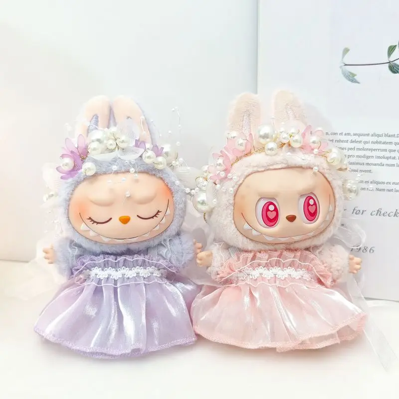 New Fairy Skirt Romantic Wedding Dress For 3.0 Labubu Clothing V1 V2 V3 Doll Skirt For Labubu Clothing Doll Outfit Accessories
New Fairy Skirt Romantic Wedding Dress For 3.0 Labubu Clothing V1 V2 V3 Doll Skirt For Labubu Clothing Doll Outfit Accessories