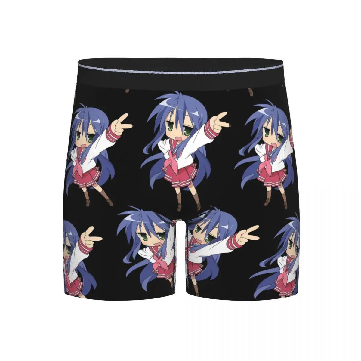 Длинные трусы-боксеры, шорты Lucky Star, аниме Lucky Star, аниме-трусики, мужское вентилируемое нижнее белье для Homme, мужские подарки бойфренду
Длинные трусы-боксеры, шорты Lucky Star, аниме Lucky Star, аниме-трусики, мужское вентилируемое нижнее белье для Homme, мужские подарки бойфренду