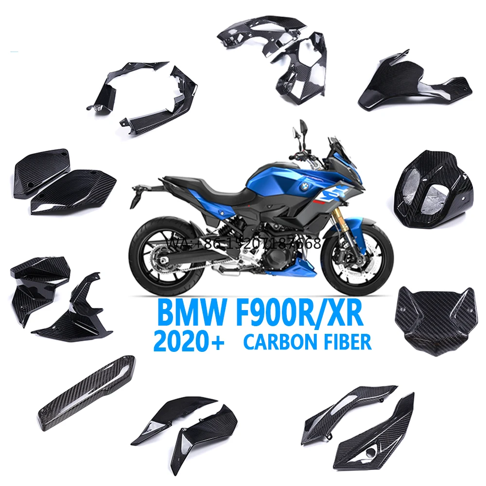 AKOSO F900XR Fairings 3K 3*3 Full Dry Carbon Fiber Motorcycle Body Fairing Parts Accessories for BMW F900R F900XR 2020+
AKOSO F900XR Fairings 3K 3*3 Full Dry Carbon Fiber Motorcycle Body Fairing Parts Accessories for BMW F900R F900XR 2020+