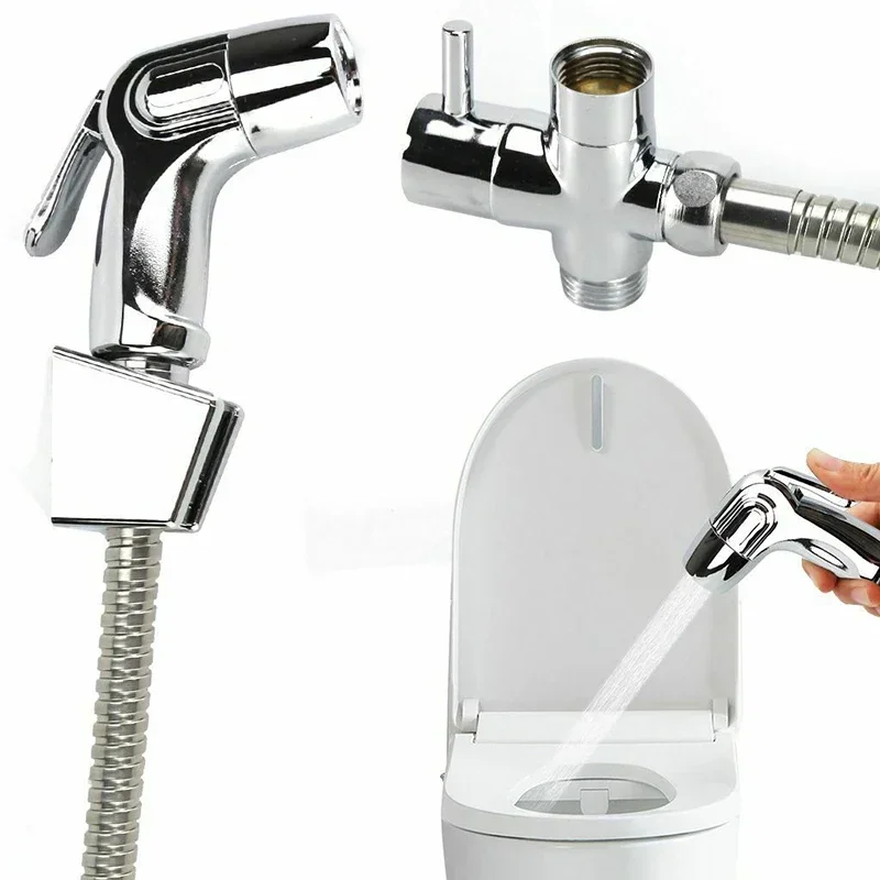 For Bathroom Handheld Shower Head Handheld Toilet Bidet Sprayer Set Stainless Steel Hand Bidet Faucet Nozzle Hose Set
For Bathroom Handheld Shower Head Handheld Toilet Bidet Sprayer Set Stainless Steel Hand Bidet Faucet Nozzle Hose Set