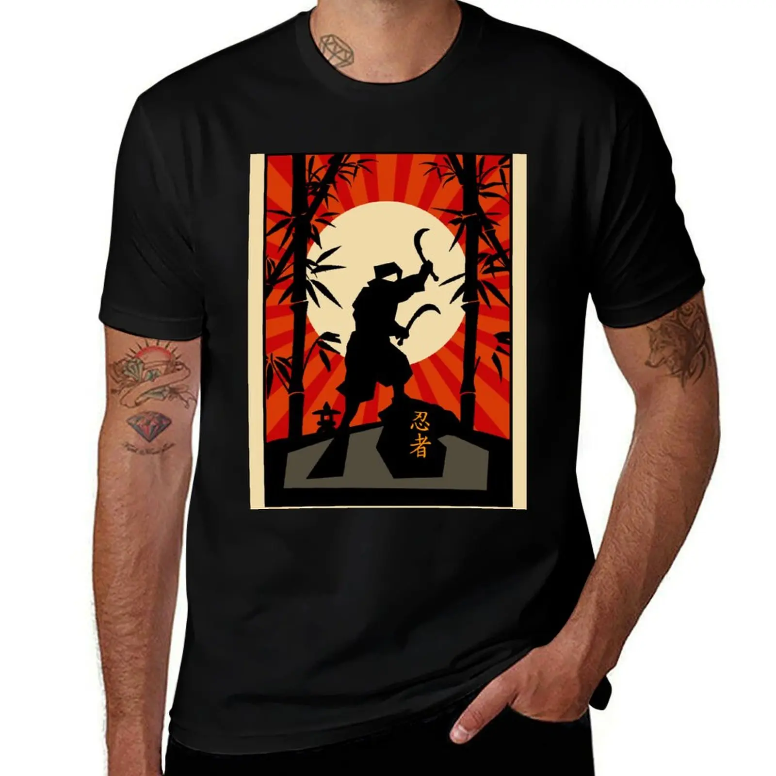 Ninja Kama Shinobie Ninjutsu Ninpo Art T-Shirt oversize t-shirts man summer tops Louboutins black t shirts for men
Ninja Kama Shinobie Ninjutsu Ninpo Art T-Shirt oversize t-shirts man summer tops Louboutins black t shirts for men