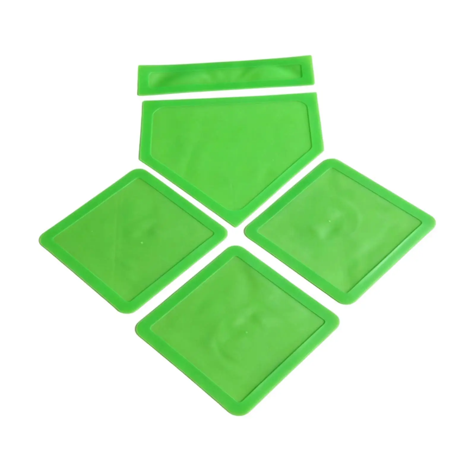5 Pieces Sports Baseball Base Set Easy Setup for Kids Adults Portable with Home Plate Throw Down Base Set for Softball Baseball
5 Pieces Sports Baseball Base Set Easy Setup for Kids Adults Portable with Home Plate Throw Down Base Set for Softball Baseball