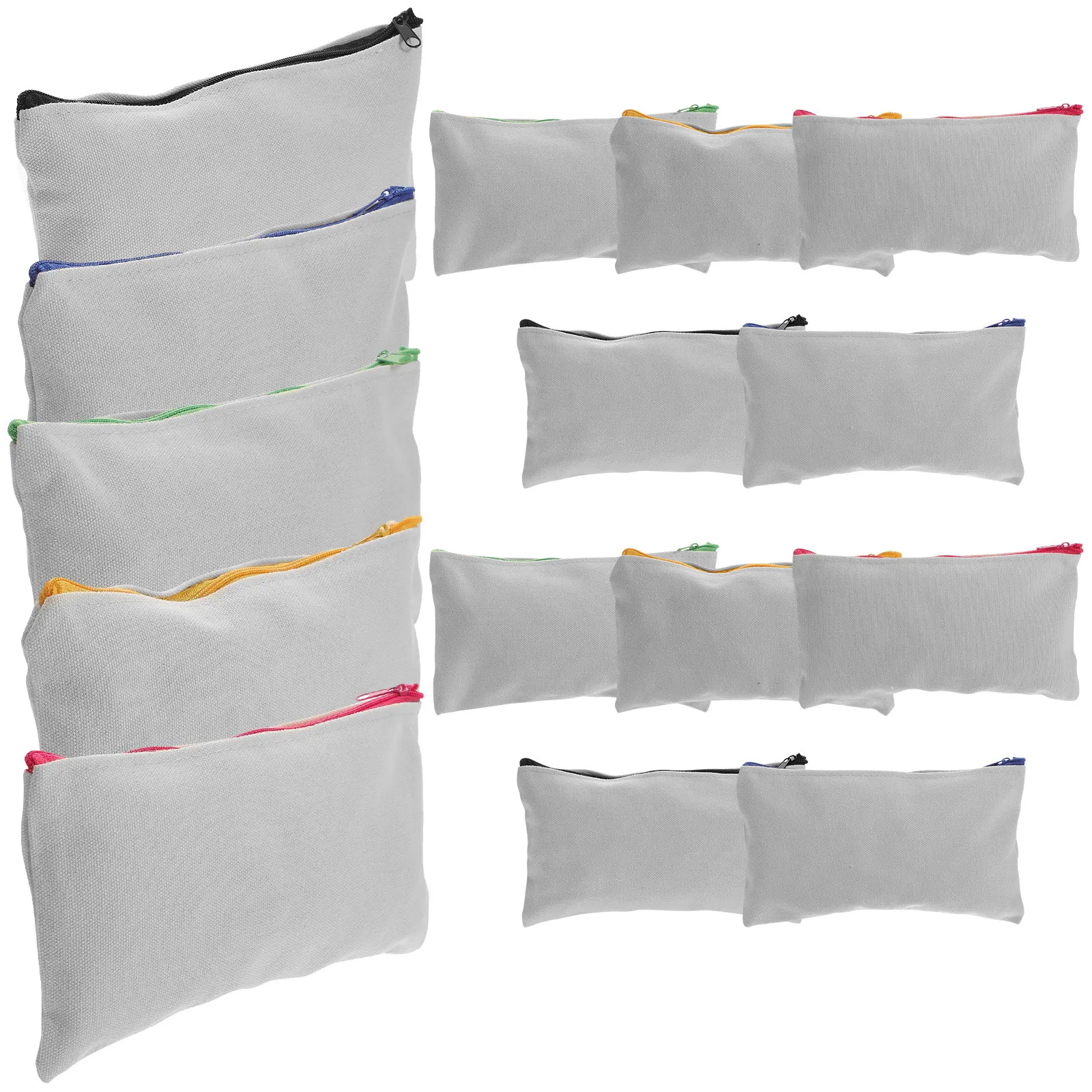 15Pcs Doodle Pencil Pouch DIY Canvas Zipper Bag Travel Makeup Toiletry Organizer Sublimation Blank Storage
15Pcs Doodle Pencil Pouch DIY Canvas Zipper Bag Travel Makeup Toiletry Organizer Sublimation Blank Storage