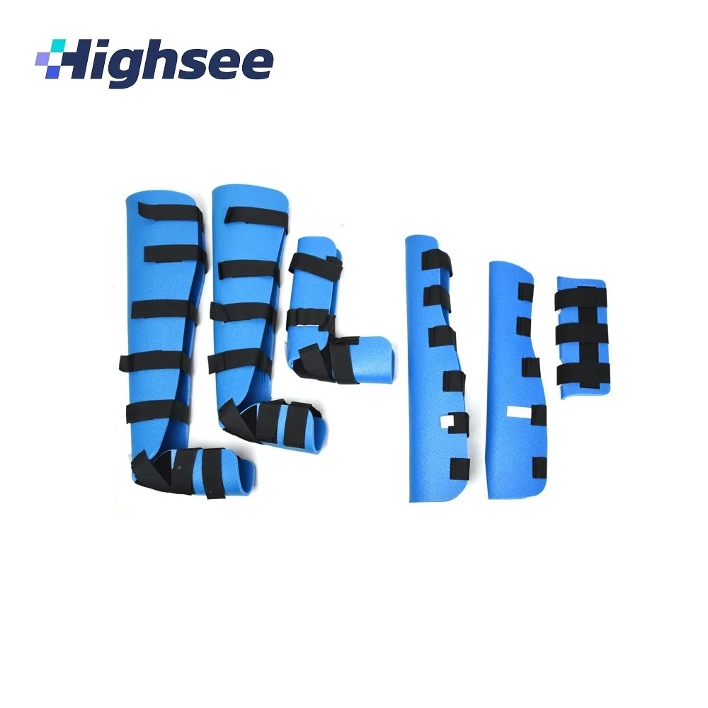 Emergency Multifunctional Blue Fracture Fixation Proppant Fracture Flexible Orthopedic Splint Medical Body Splint Kit
Emergency Multifunctional Blue Fracture Fixation Proppant Fracture Flexible Orthopedic Splint Medical Body Splint Kit