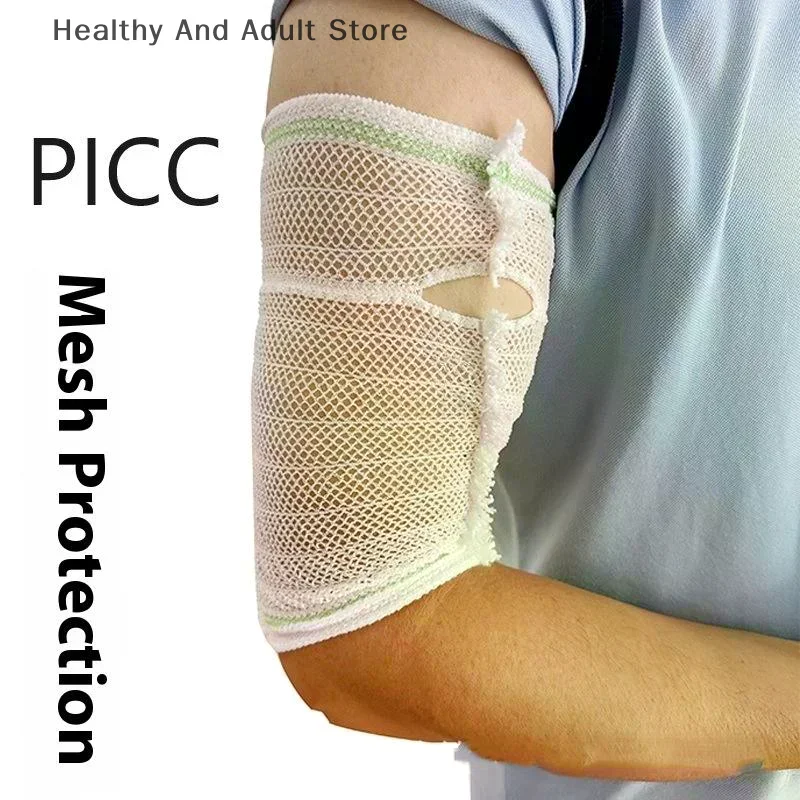 1Pcs Medical Mesh Nursing Tube Protection PICC Sleeve Breathable Elastic Catheter Indwelling Needle Fixation Line Arm Sheath
1Pcs Medical Mesh Nursing Tube Protection PICC Sleeve Breathable Elastic Catheter Indwelling Needle Fixation Line Arm Sheath