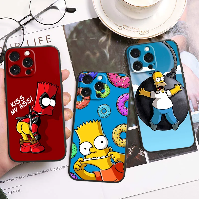 Disney The Simpsons Popular For iPhone 15 14 13 12 11 XS XR X 8 7 SE Pro Max Plus Mini Black Back Phone Case
Disney The Simpsons Popular For iPhone 15 14 13 12 11 XS XR X 8 7 SE Pro Max Plus Mini Black Back Phone Case