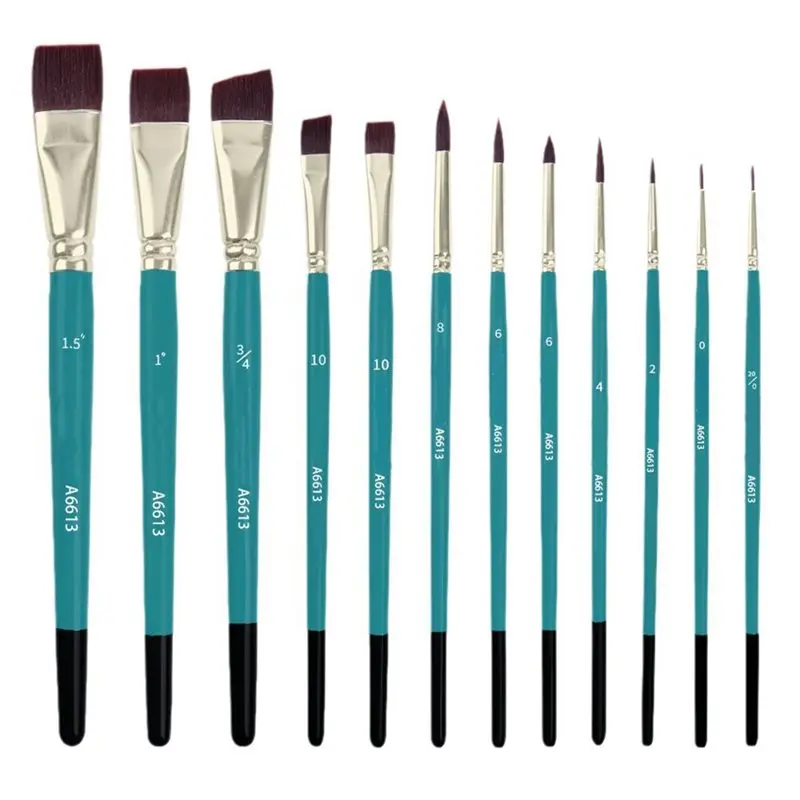 【CHRISTMAS 】12Pcs Face Painting Brushes Professional Face Painting Brush Watercolor Painting Tools For Watercolor & Embossing
【CHRISTMAS 】12Pcs Face Painting Brushes Professional Face Painting Brush Watercolor Painting Tools For Watercolor & Embossing