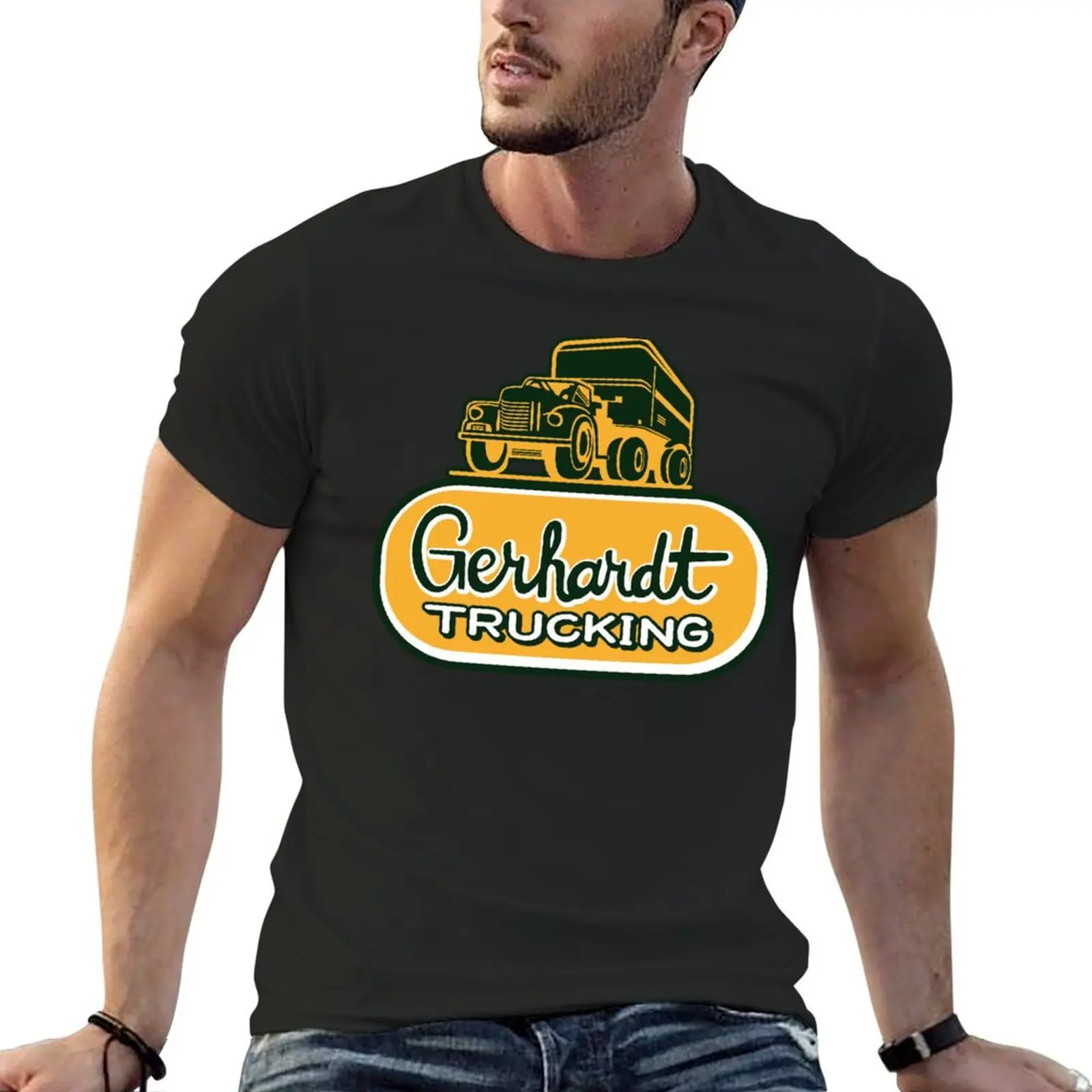 Gerhardt Trucking T-Shirt plain basketball graphic tees graphics black t shirts for men
Gerhardt Trucking T-Shirt plain basketball graphic tees graphics black t shirts for men