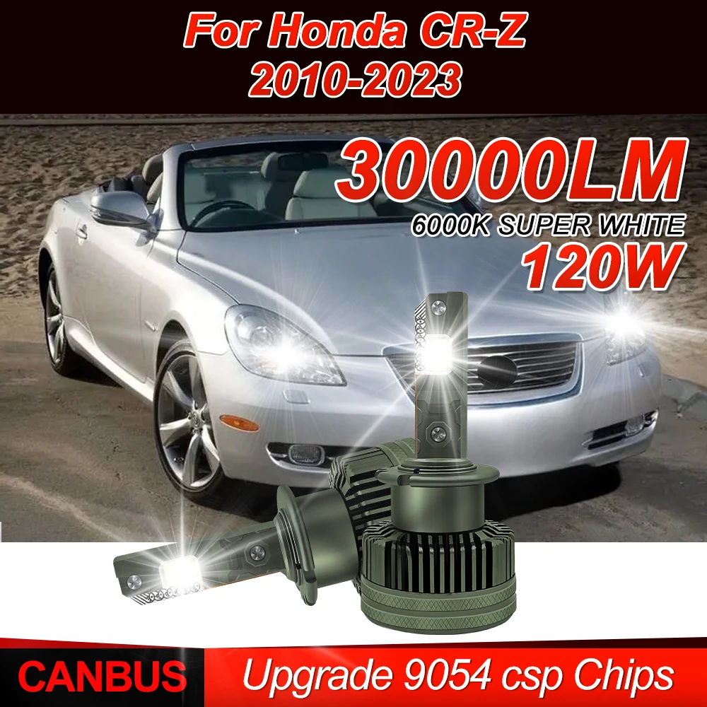 Canbus LED Lights Bulbs 30000LM HID Xenon Headlight 12V 6000K Plug And Play For Honda CR-Z 2010-2018 2019 2020 2021 2022 2023
Canbus LED Lights Bulbs 30000LM HID Xenon Headlight 12V 6000K Plug And Play For Honda CR-Z 2010-2018 2019 2020 2021 2022 2023