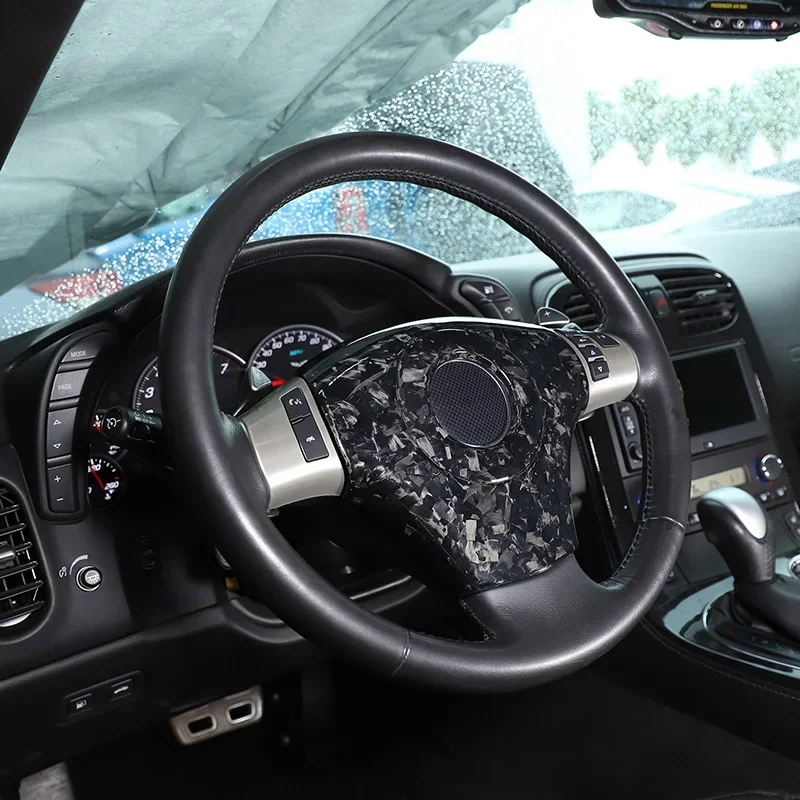 Car Steering wheel trim cover Sticker Decoration For Chevrolet Corvette C6 2005-2013 Real Carbon Fiber Accessories
Car Steering wheel trim cover Sticker Decoration For Chevrolet Corvette C6 2005-2013 Real Carbon Fiber Accessories