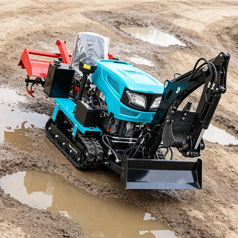 Customized Super Performance Crawler Plowing Tractor, Rotary Tiller & Small Micro Tiller with Attachments Option
Customized Super Performance Crawler Plowing Tractor, Rotary Tiller & Small Micro Tiller with Attachments Option
