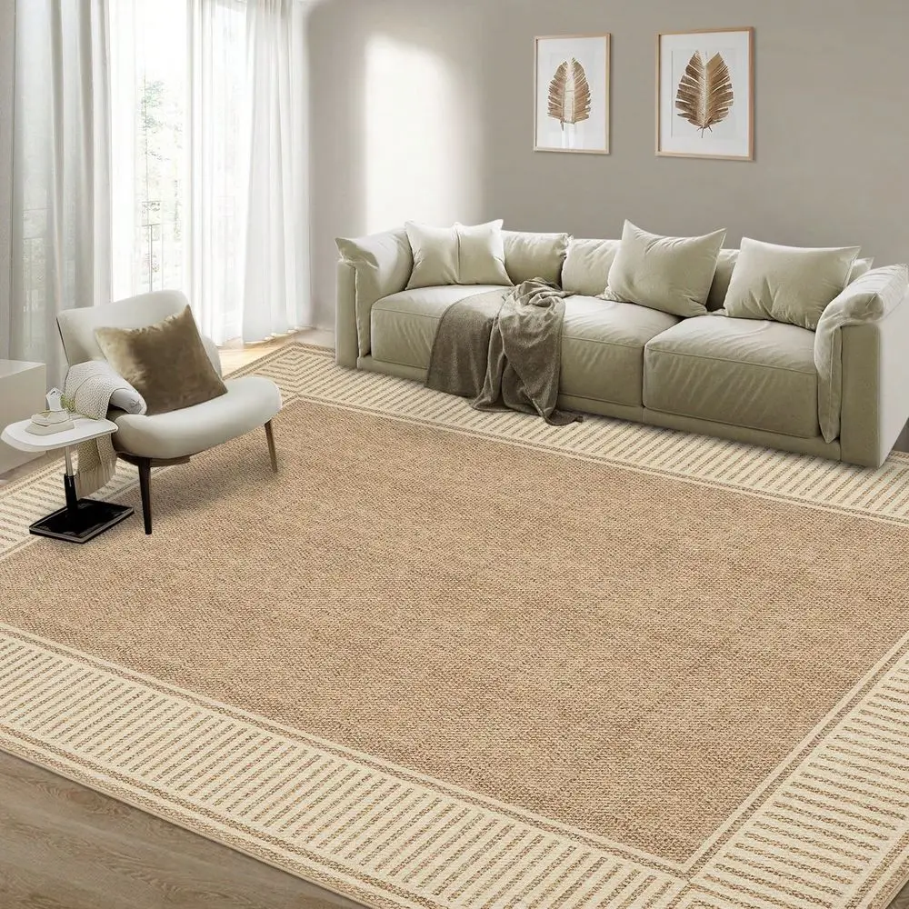 Bordered Solid Color Rug Geometric Print Rug Washable Area Rug Soft And NonSlip Foldable Interior Decorative Rug LowPile And No
Bordered Solid Color Rug Geometric Print Rug Washable Area Rug Soft And NonSlip Foldable Interior Decorative Rug LowPile And No