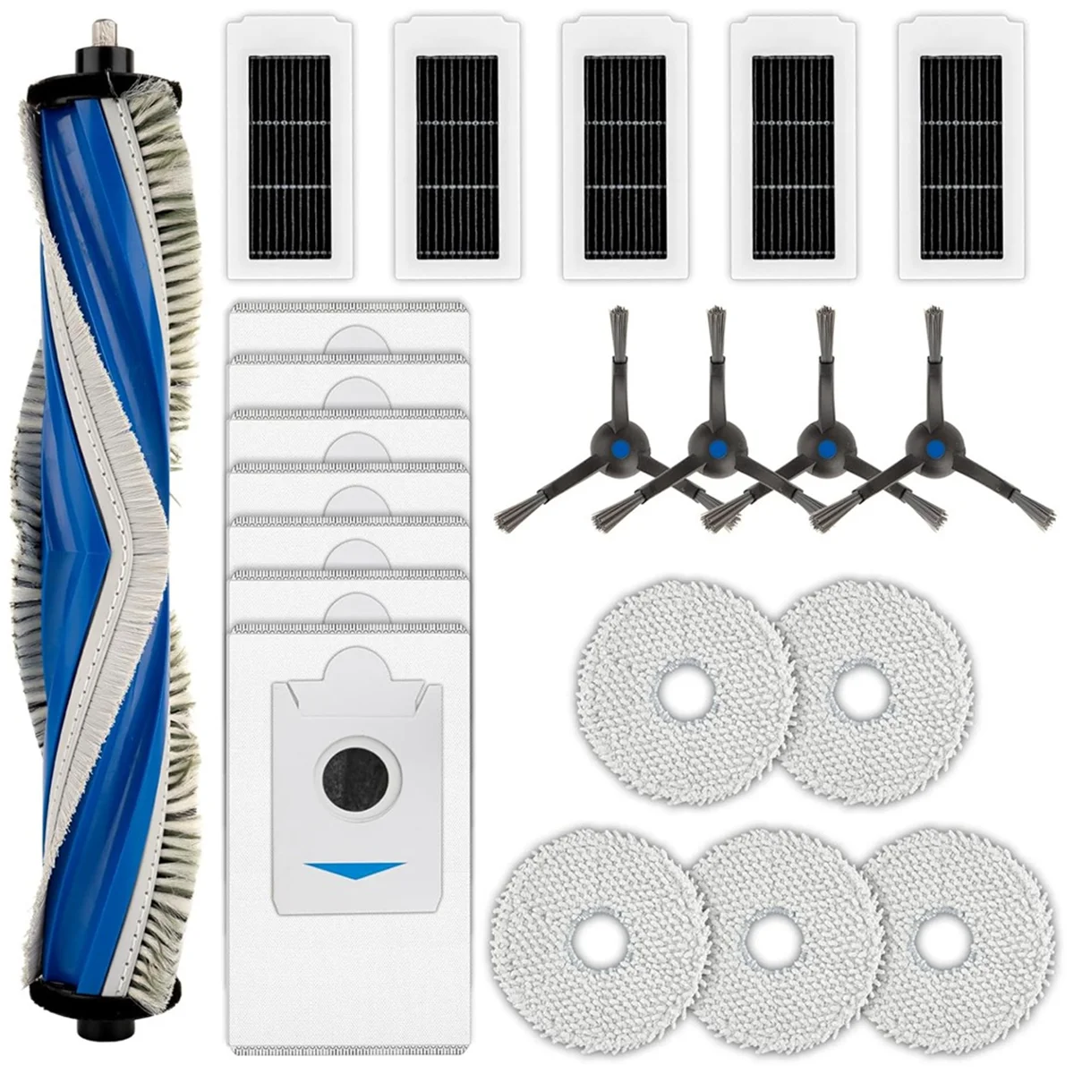 For Lubluelu L41 Robot Vacuum Replacement Main Side Brush HEPA Filter Mop Pads Spare Parts Accessories
For Lubluelu L41 Robot Vacuum Replacement Main Side Brush HEPA Filter Mop Pads Spare Parts Accessories