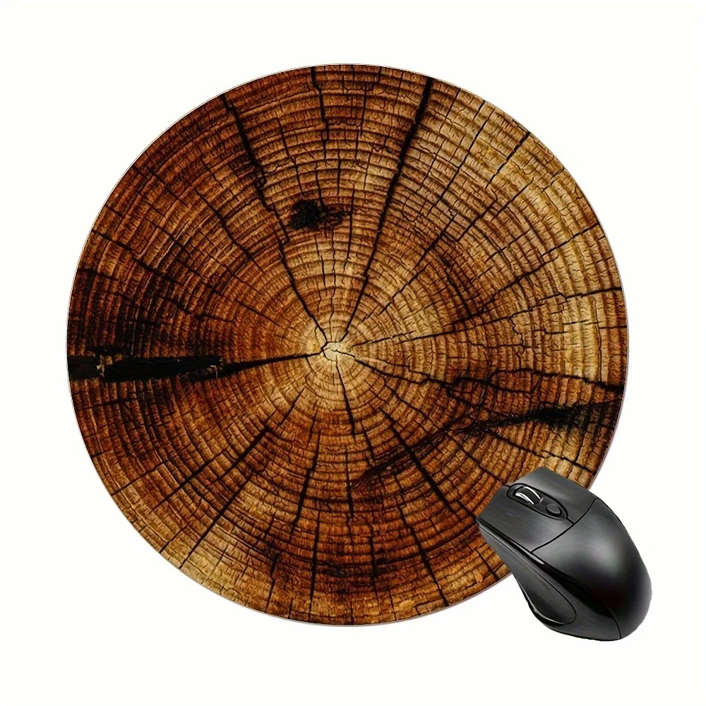 Коврик для мыши с узором пенька дерева изготовлен из противоскользящей резины, который можно стирать. Подходит для использования в офисах и геймерах.
Коврик для мыши с узором пенька дерева изготовлен из противоскользящей резины, который можно стирать. Подходит для использования в офисах и геймерах.