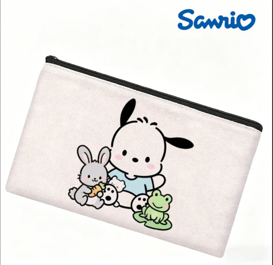 1PC Kawaii Pochacco Animal Friends Double Sided Canvas Makeup Bag Unisex Zipper Portable Travel Cosmetic Storage Pouch
1PC Kawaii Pochacco Animal Friends Double Sided Canvas Makeup Bag Unisex Zipper Portable Travel Cosmetic Storage Pouch