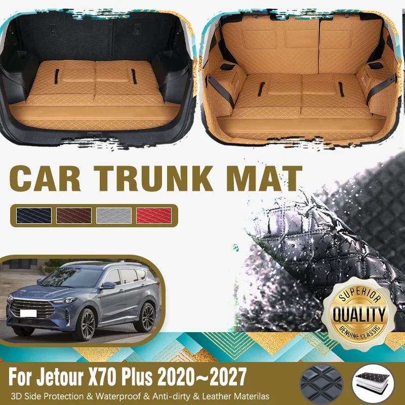 Car Cargo Covers For Jetour X70 Plus Soueast DX8 Plus Soueast S07 2020-2027 Leather Rear Trunk Mats Storage Pad Auto Accessories
Car Cargo Covers For Jetour X70 Plus Soueast DX8 Plus Soueast S07 2020-2027 Leather Rear Trunk Mats Storage Pad Auto Accessories