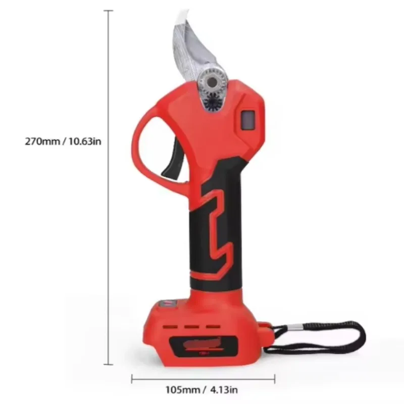 Lightweight Cordless Electric Fruit Tree Shears Lithium Battery Power Pruning Scissor
Lightweight Cordless Electric Fruit Tree Shears Lithium Battery Power Pruning Scissor