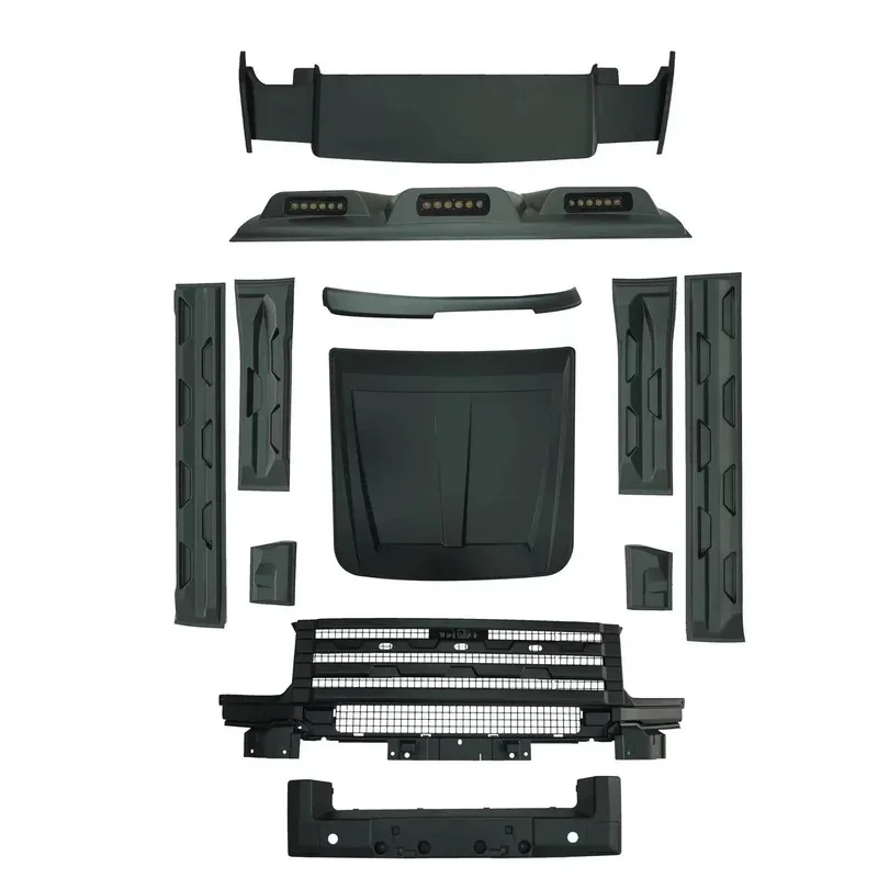 Комплект кузова автомобиля JETOUR TRAVELER 2023 2024, решетка капота автомобиля, боковая юбка и задний спойлер, фонарь крыши 
Комплект кузова автомобиля JETOUR TRAVELER 2023 2024, решетка капота автомобиля, боковая юбка и задний спойлер, фонарь крыши