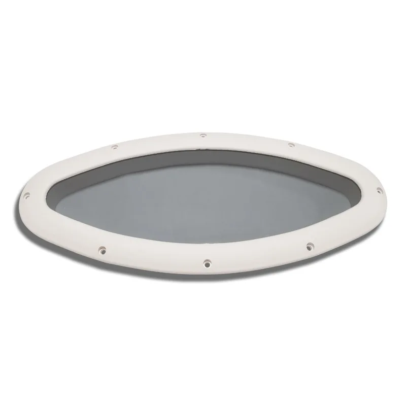 Boat Oval Shape Porthole Window With White ABS Plastic Trim Port Hole
Boat Oval Shape Porthole Window With White ABS Plastic Trim Port Hole