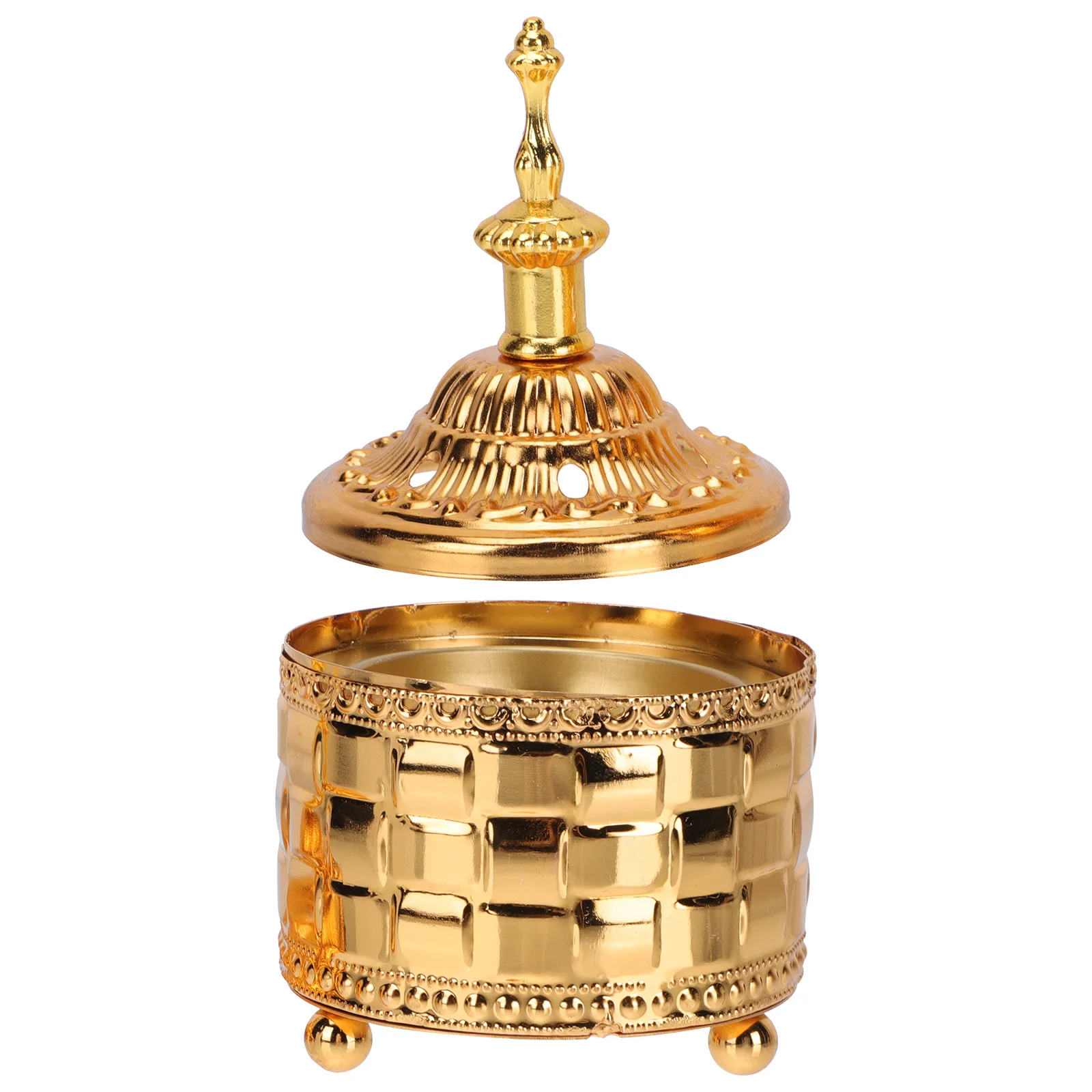Metal Ornament Incense Burner Desktop Decor Iron Craft Wrought Decorative Holder Base
Metal Ornament Incense Burner Desktop Decor Iron Craft Wrought Decorative Holder Base