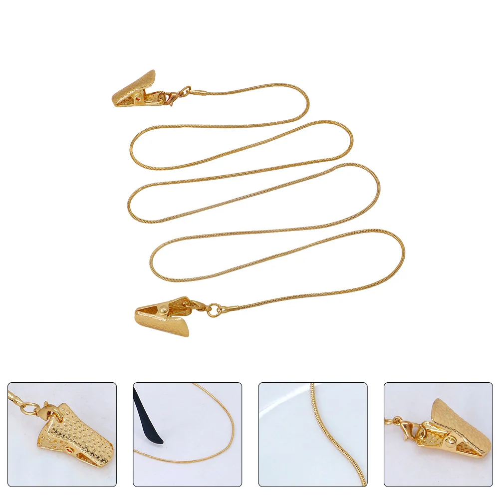 Brackets Glasses Chain Clip Accessory Neck Strap Copper Mask Face Golden Rope Miss
Brackets Glasses Chain Clip Accessory Neck Strap Copper Mask Face Golden Rope Miss