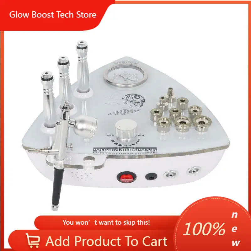 GBProfessional Diamond Microdermabrasion Machine For Facial Peeling Skin Care Blackhead Removel Water Spray Exfoliation Machine
GBProfessional Diamond Microdermabrasion Machine For Facial Peeling Skin Care Blackhead Removel Water Spray Exfoliation Machine