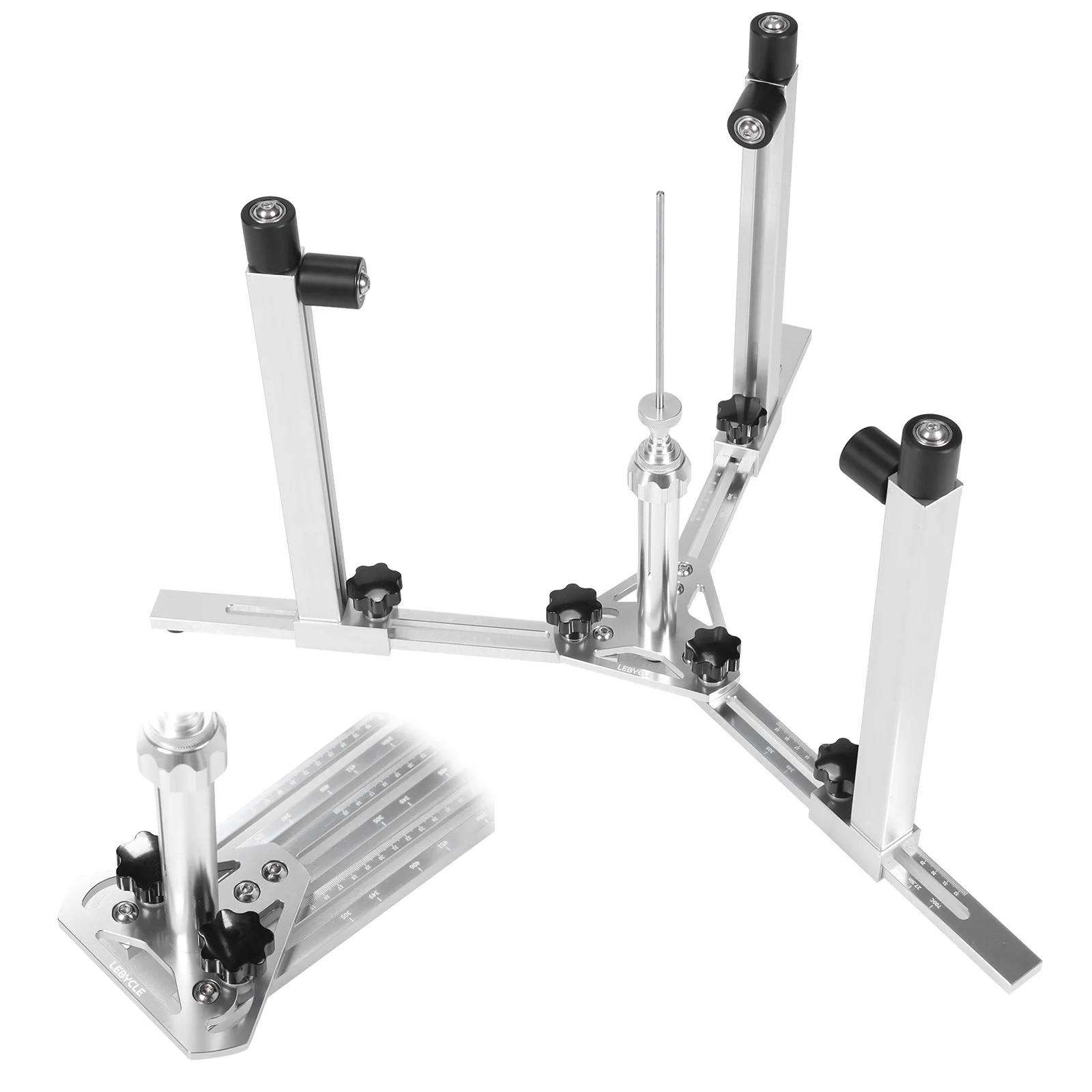 Bike Maintenance Stand Rotating Design Bicycle Tire Truing Stand Foldable Professional Repair Tool for Wheels Trimming Repairing
Bike Maintenance Stand Rotating Design Bicycle Tire Truing Stand Foldable Professional Repair Tool for Wheels Trimming Repairing