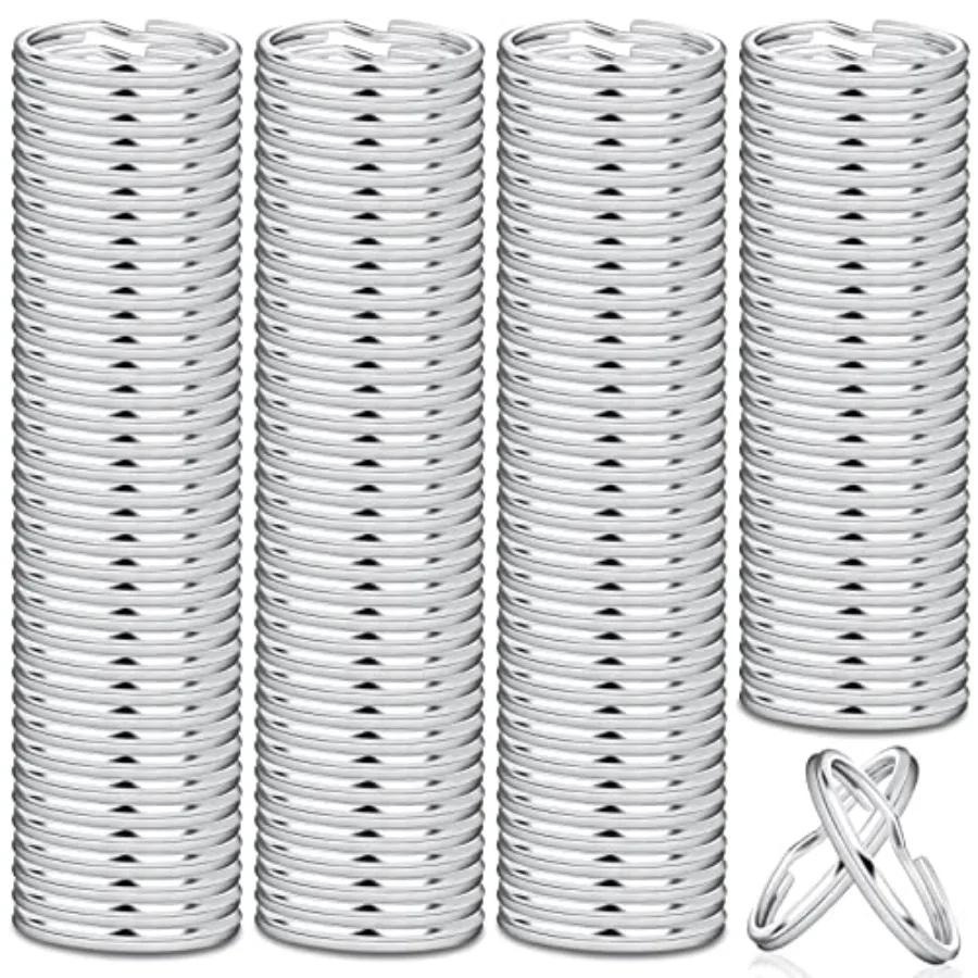 Pack Keyrings, Split Key Rings Bulk for Keychain and Crafts 1 Inch
Pack Keyrings, Split Key Rings Bulk for Keychain and Crafts 1 Inch