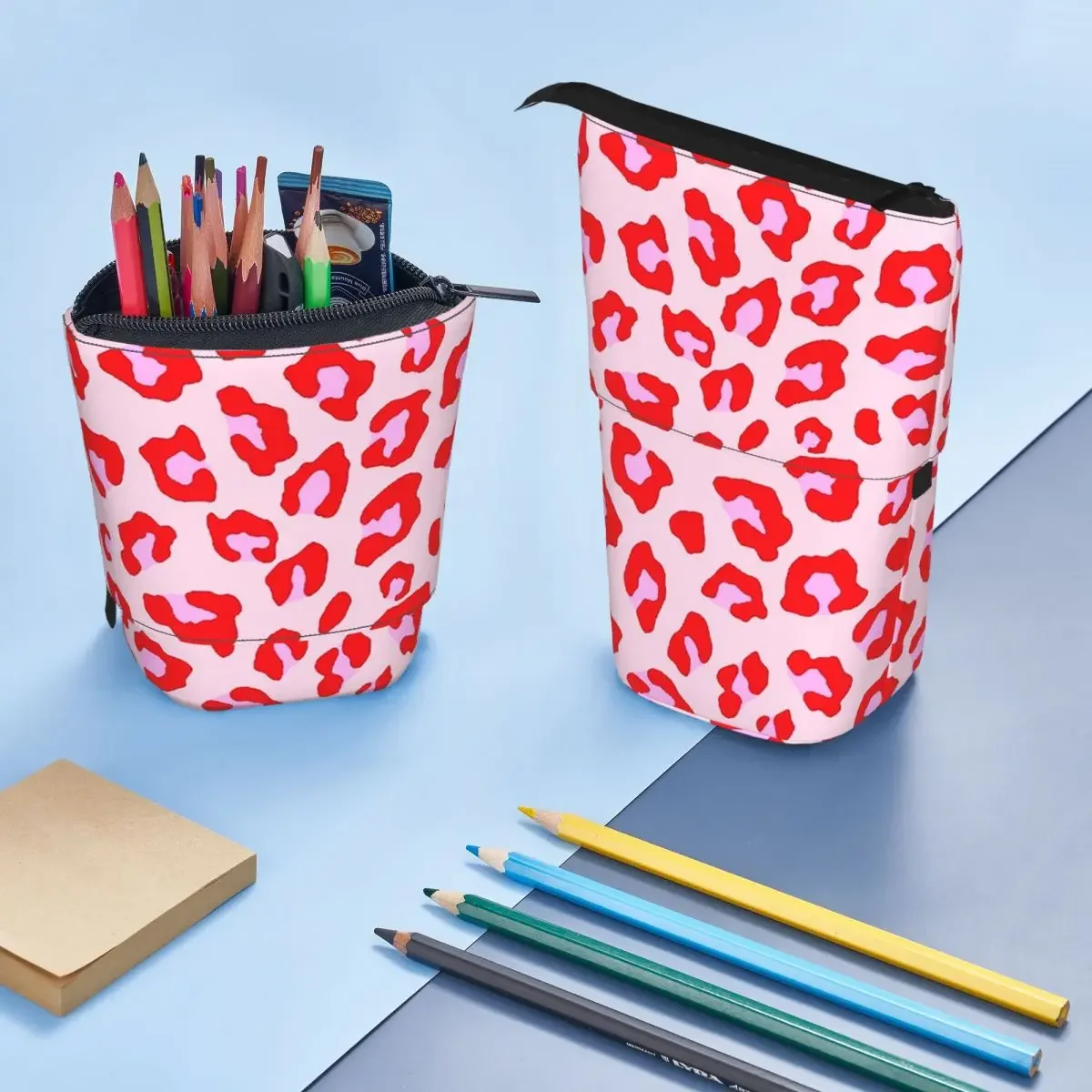 Leopard Print Reversible Pencil Case for Students Gifts Pen Box Pencil Bag Stationery Supplies Pen Holder Bag
Leopard Print Reversible Pencil Case for Students Gifts Pen Box Pencil Bag Stationery Supplies Pen Holder Bag