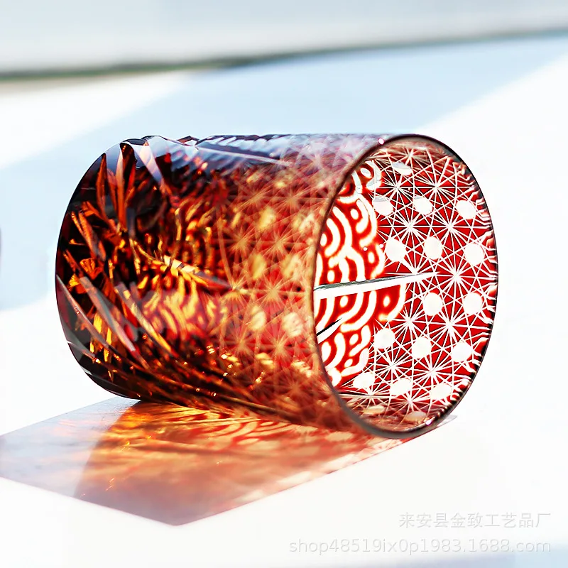 Edo cut crystal cup hand-carved whiskey glass high-end foreign wine cup beer glass water cup gift box
Edo cut crystal cup hand-carved whiskey glass high-end foreign wine cup beer glass water cup gift box