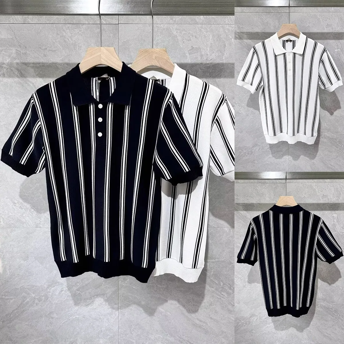 Summer Large Size 250 Pounds Hong Kong Style Short Sleeve Collar Men's Half Sleeve Shirt Korean Version Flip Collar Body...
Summer Large Size 250 Pounds Hong Kong Style Short Sleeve Collar Men's Half Sleeve Shirt Korean Version Flip Collar Body...