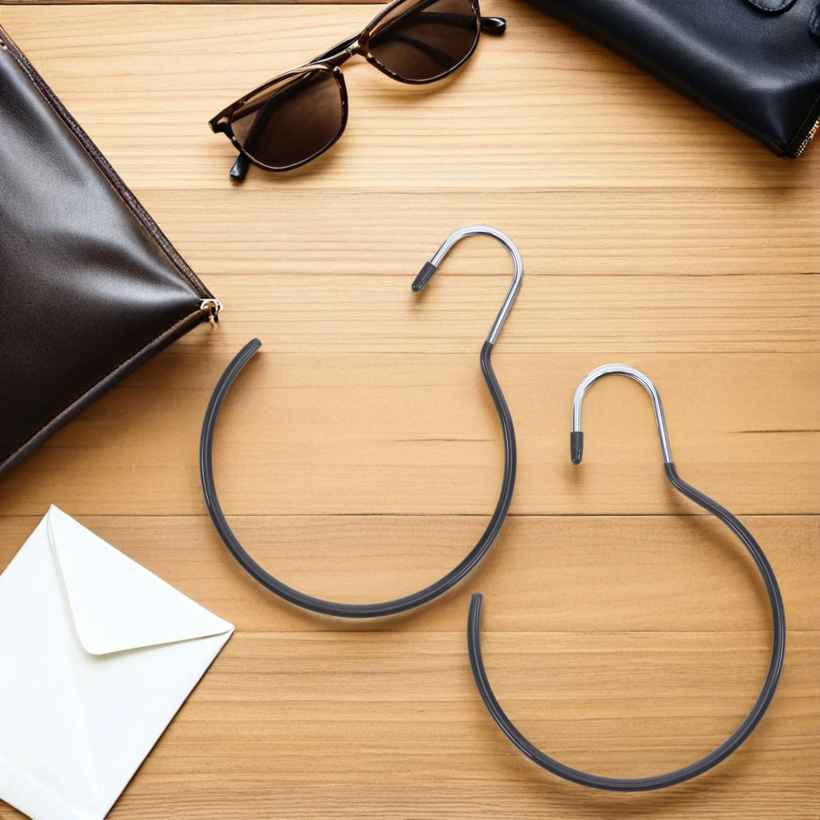 6Pcs Scarf Organizer Closet Wardrobe Hook Metal Hanging Holder for Neckties Scarves Belts Ties Display Space Saving
6Pcs Scarf Organizer Closet Wardrobe Hook Metal Hanging Holder for Neckties Scarves Belts Ties Display Space Saving