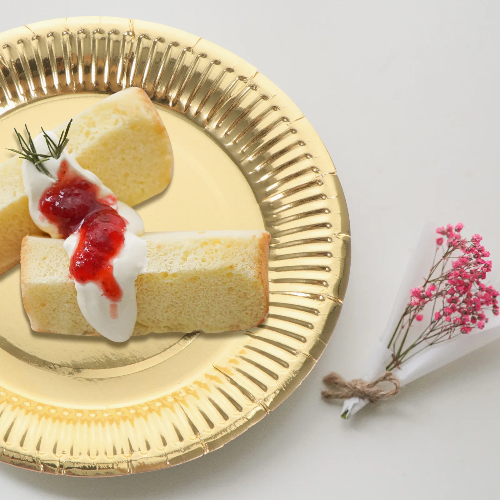 20pcs Golden Party Paper Plates Thickened Non Deform Suitable Various Occasions Home Restaurant Disposable Dinner Plates Kitchen
20pcs Golden Party Paper Plates Thickened Non Deform Suitable Various Occasions Home Restaurant Disposable Dinner Plates Kitchen