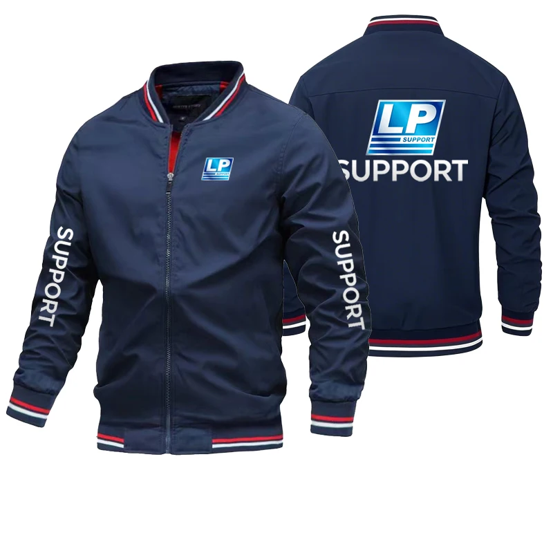 LP SUPPORT LOGO 2025 Spring Summer Bomber Jacket Men Black Casual Slim Fit Baseball Mens Jackets New Autumn Fashion High Qualit
LP SUPPORT LOGO 2025 Spring Summer Bomber Jacket Men Black Casual Slim Fit Baseball Mens Jackets New Autumn Fashion High Qualit