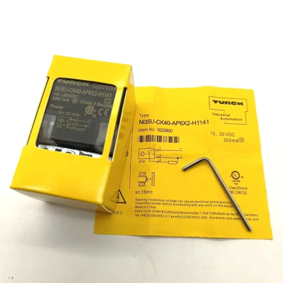 Proximity Switch NI35U-CK40-AP6X2-H1141 Brand New Spot
Proximity Switch NI35U-CK40-AP6X2-H1141 Brand New Spot