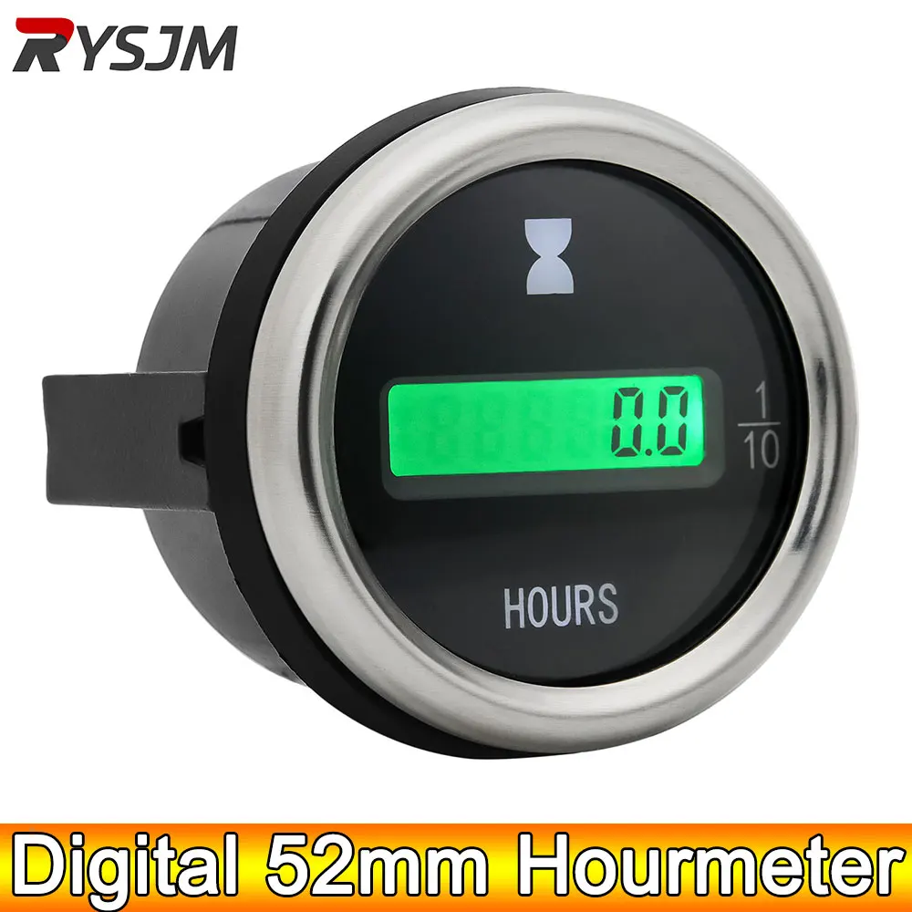 AD Round LED Digital Hourmeters Clock Hour Gauge Indicator Hour Meter For Marine Boat Yacht Digital Vehicles Universal 12V 24V
AD Round LED Digital Hourmeters Clock Hour Gauge Indicator Hour Meter For Marine Boat Yacht Digital Vehicles Universal 12V 24V