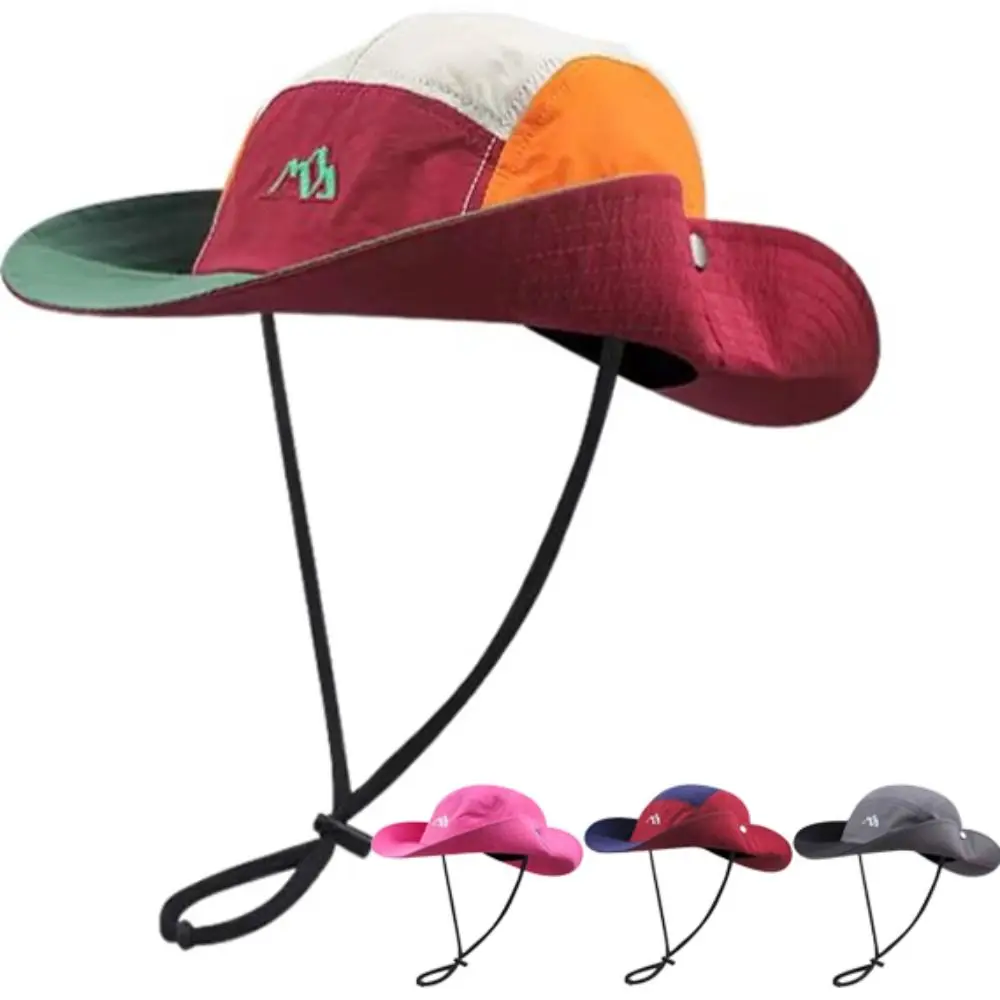 Fashion Color Matching Bucket Hats Quick-drying Breathable Mountaineering Caps Sun Protection Caps Men
Fashion Color Matching Bucket Hats Quick-drying Breathable Mountaineering Caps Sun Protection Caps Men