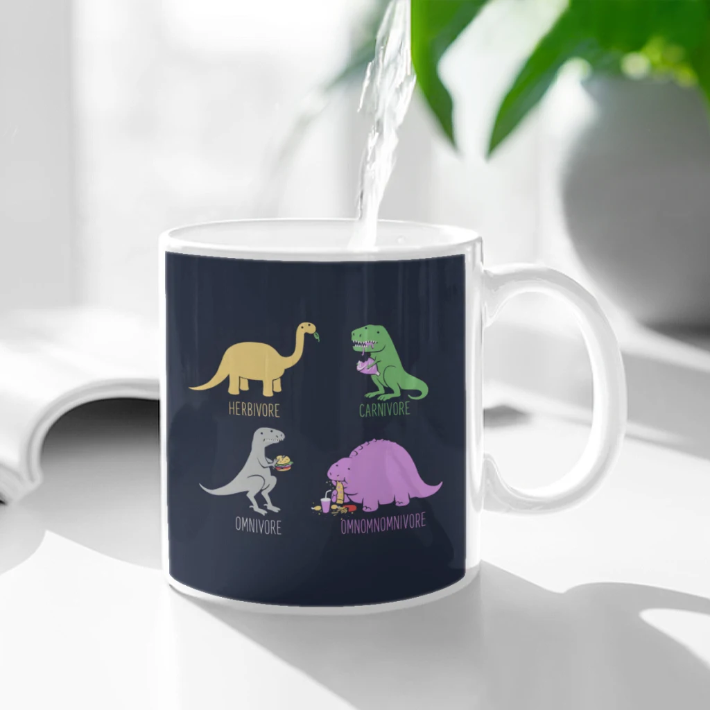 Omnomnomnivore Ceramic Cup Coffee Oatmeal Breakfast Cup Creative Personality Mug
Omnomnomnivore Ceramic Cup Coffee Oatmeal Breakfast Cup Creative Personality Mug